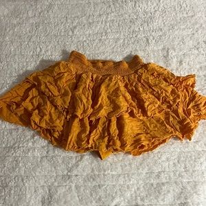 Forever 21 Yellow Skort